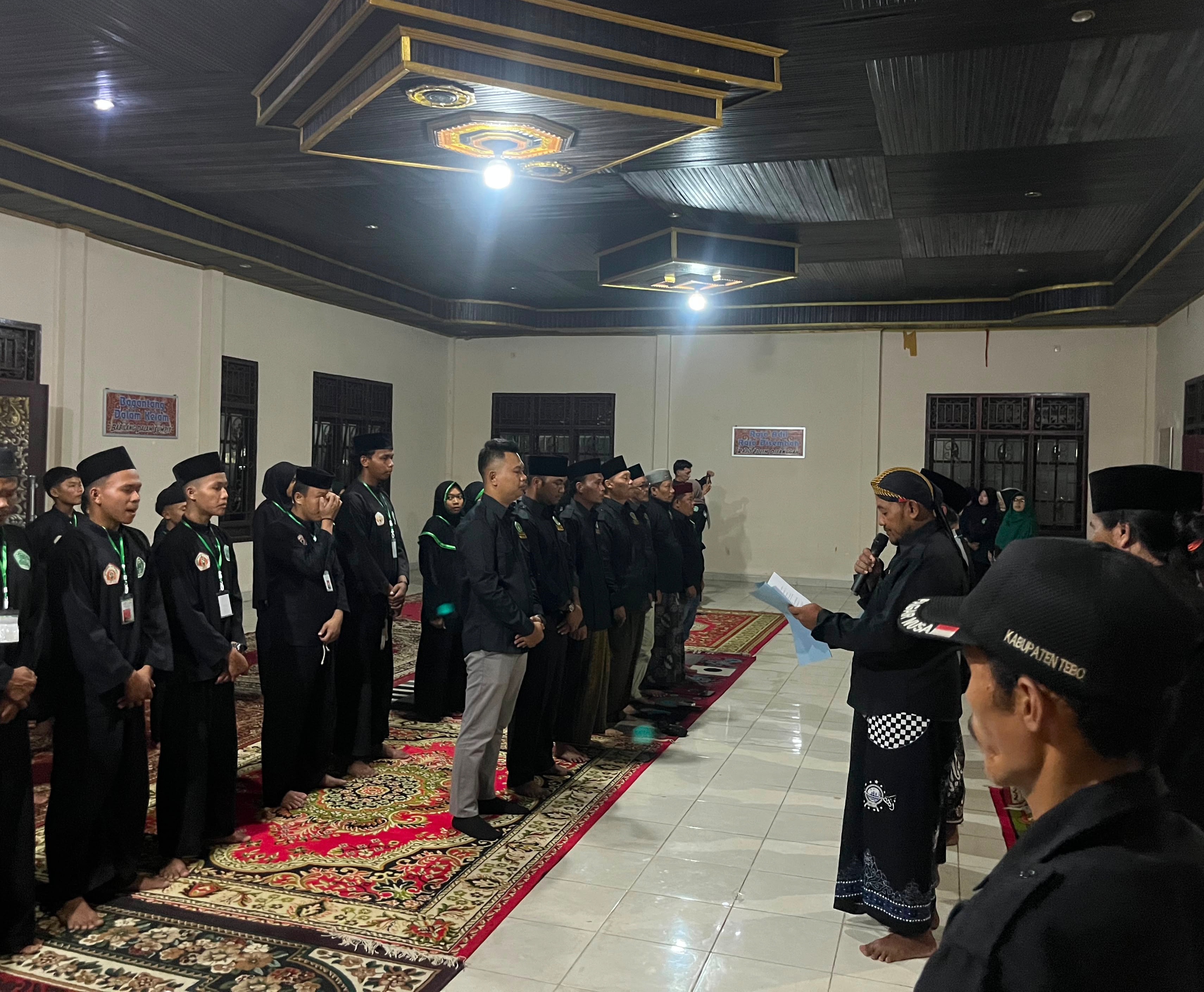 Resmi Di Kukuhkan Anggota Kehormatan Pagar Nusa Cabang Tebo gelombang III tahun 2026.