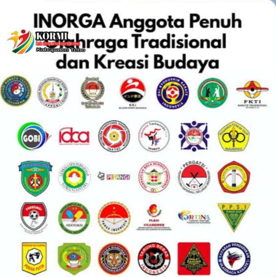 KORMI merupakan anggota TAFISA, organisasi internasional, menyebarluaskan gerakan  di dunia bertujuan agar olahraga dilakukan oleh semua orang dari segala usia dan tingkatan ekonomi.