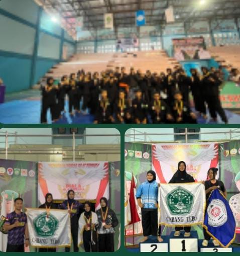 Atlit  Silat Pagar Nusa Cabang Tebo Raih 21 Mendali Di ajang Piala DANDIM 0416 Bute 2026.